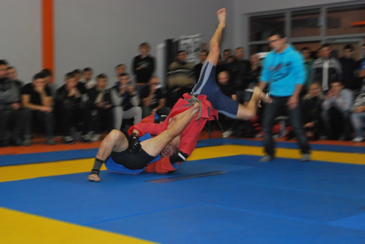 Зал самбо для тренировок