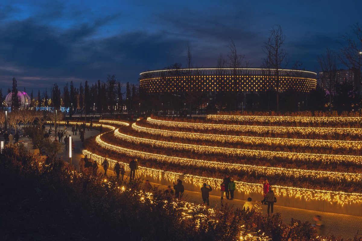 Парк Галицкого в Краснодаре Водный Лабиринт