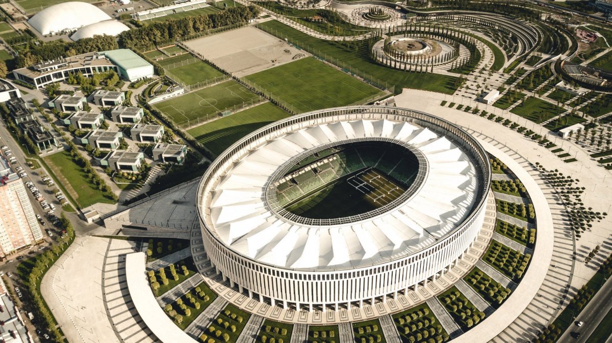 Стадион Краснодар парк Галицкого