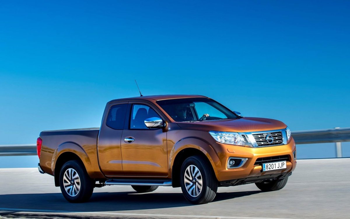 Nissan np300 в горах