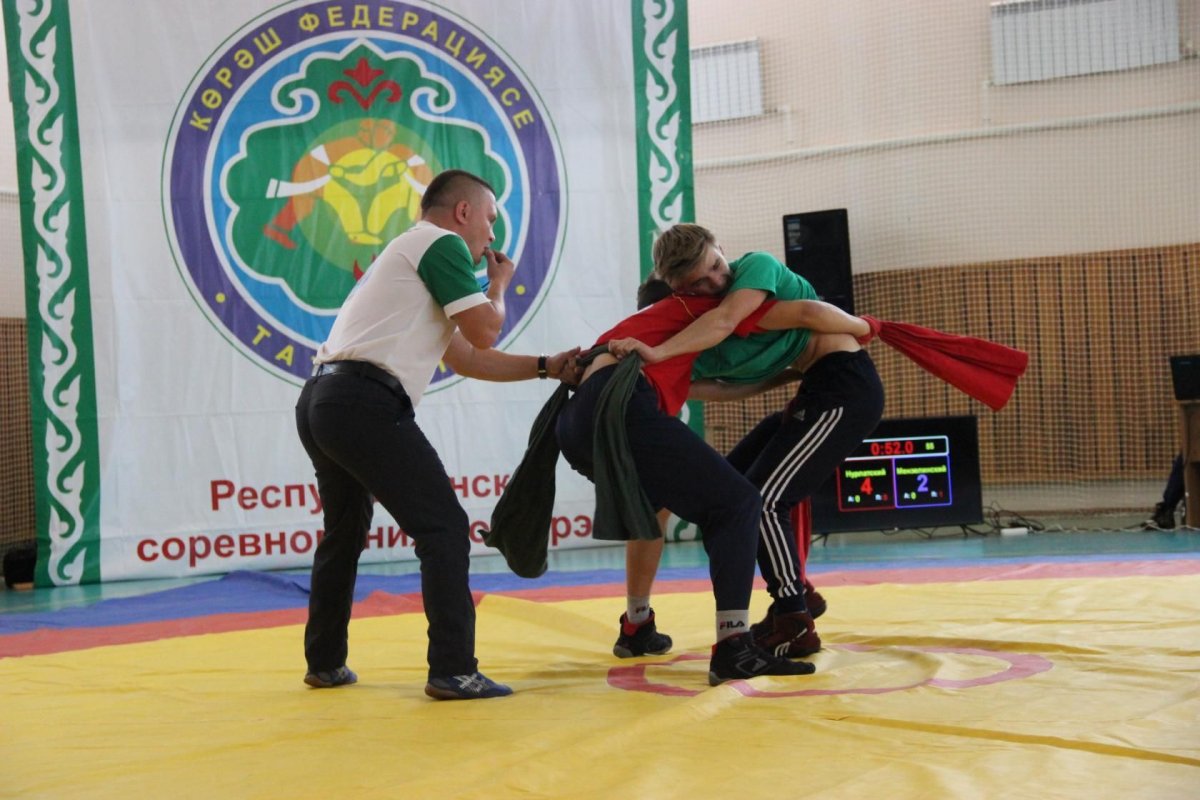 Алтай куреш Алтайская борьба