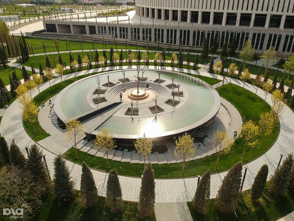 Новый парк в Краснодаре Галицкого