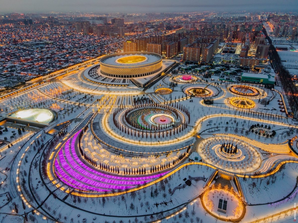 Парк Галицкого в Краснодаре стадион стадион