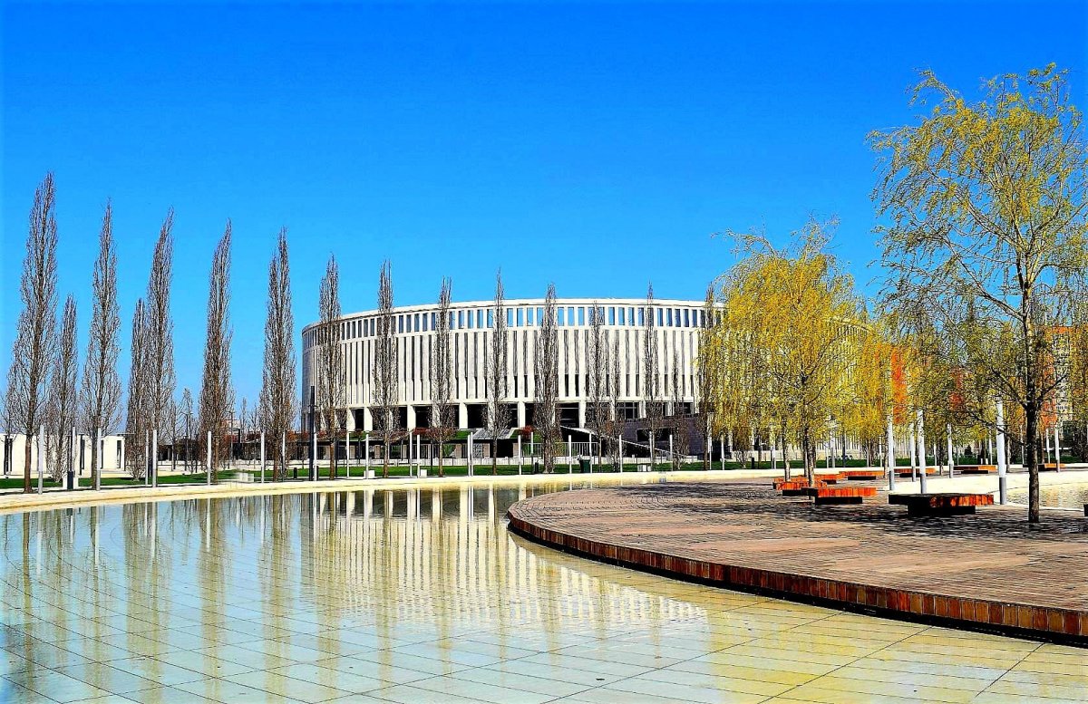 Визуализация сквера