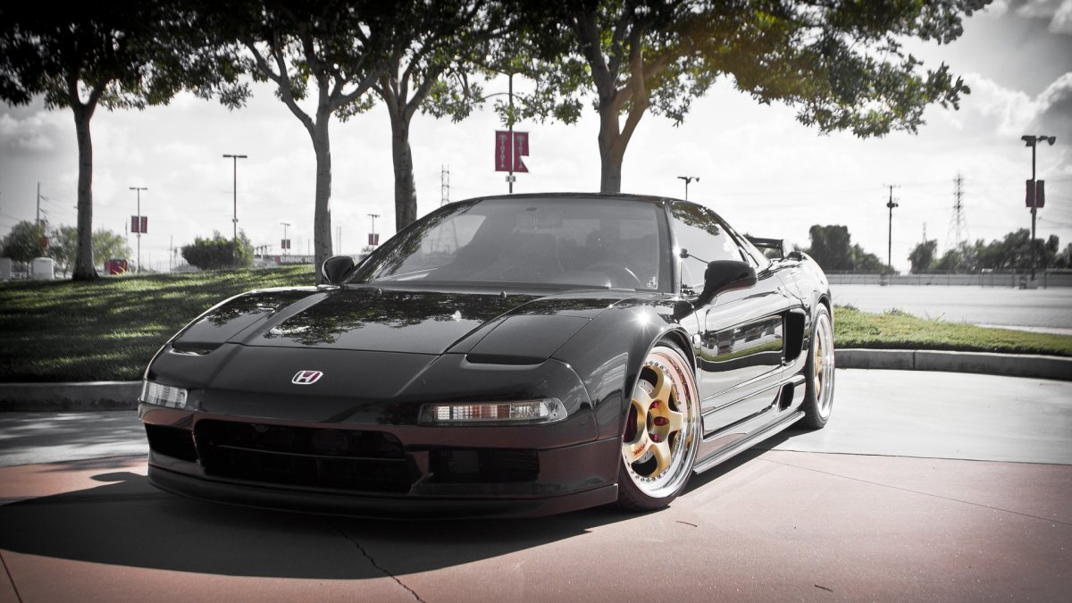 Honda NSX черная