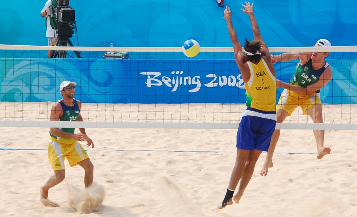 Россия Бразилия пляжный волейбол олимпиада 2020