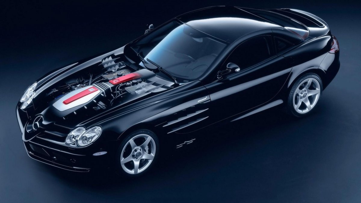 Mercedes-Benz SLR MCLAREN черный