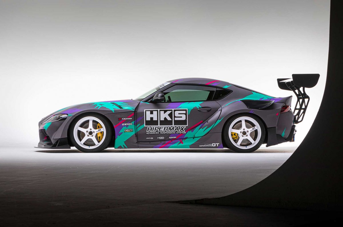 Toyota Supra a90 Drift