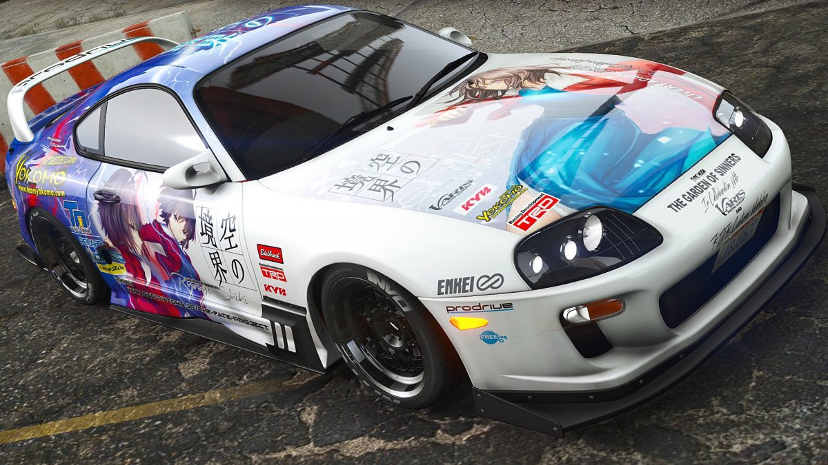 Toyota gr Supra рендеры