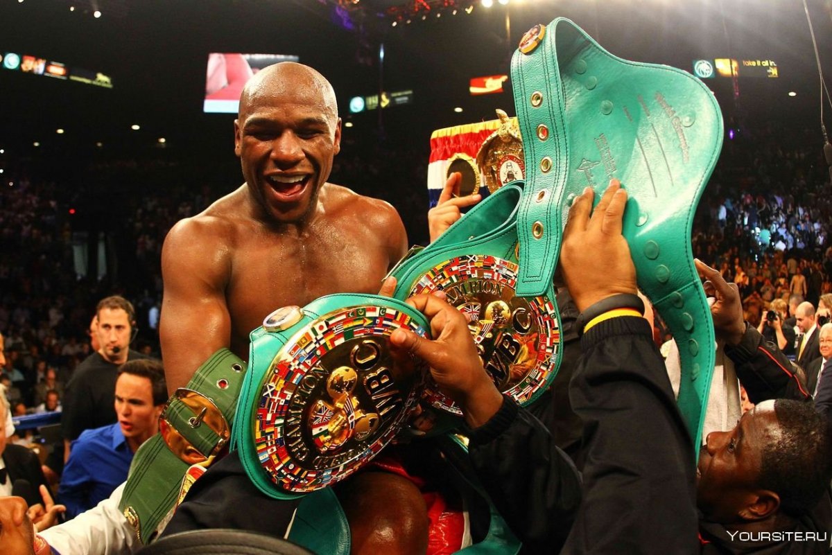 Boxer Floyd Mayweather