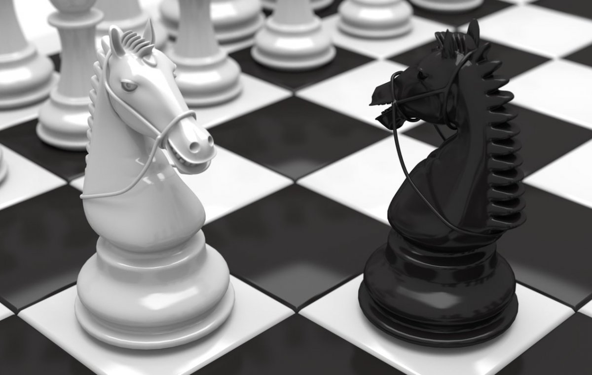 Конь шахматы 3д воксель