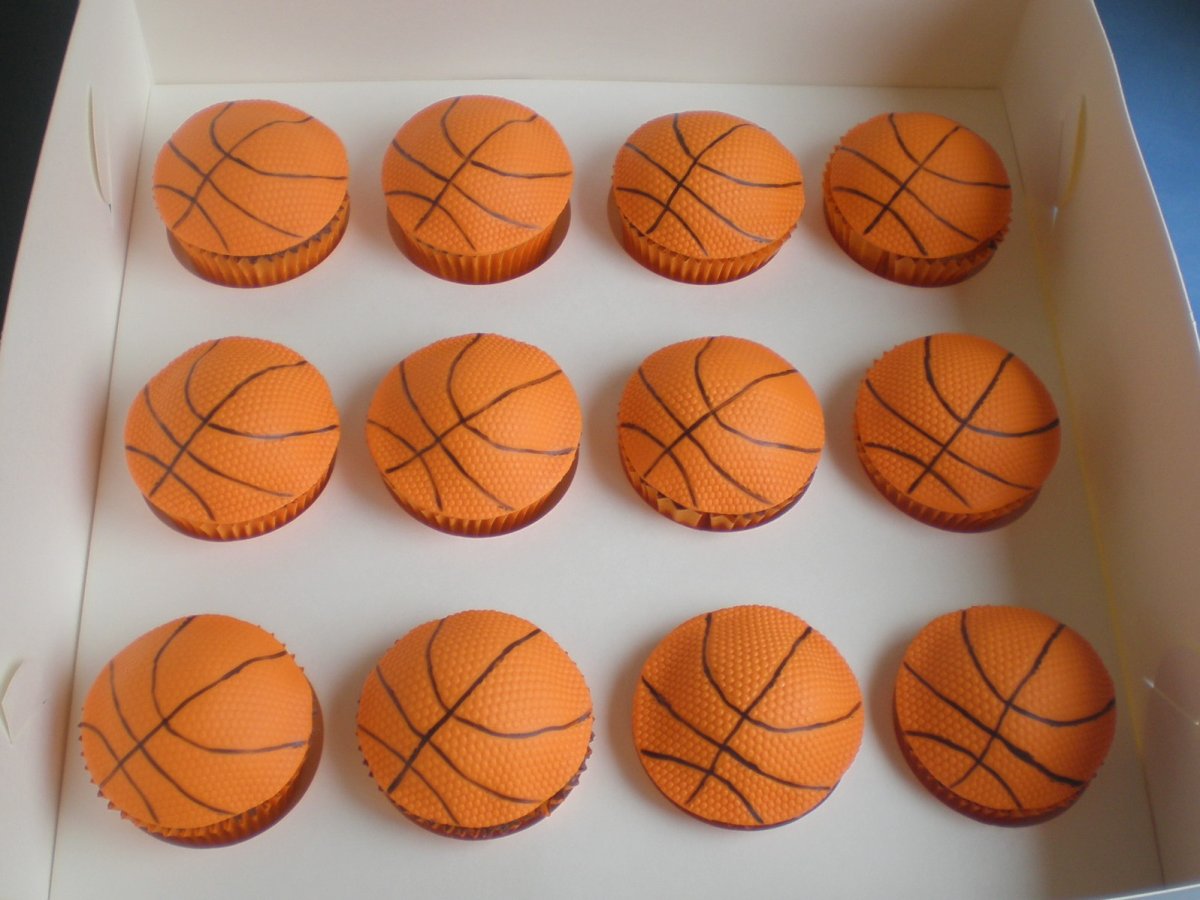 Пирожные баскетбольный мяч