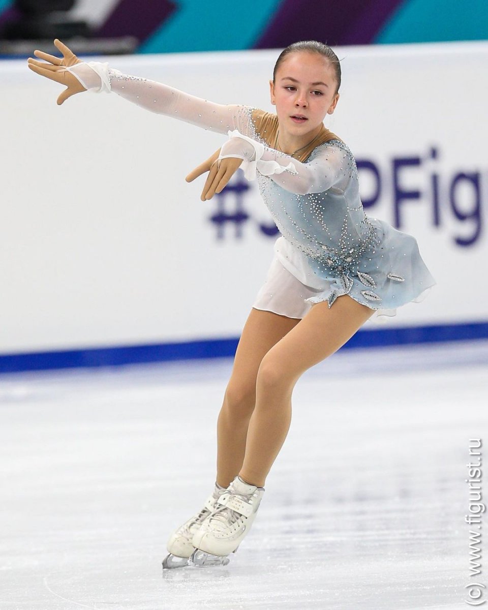 Елизавета Галкина на коньках