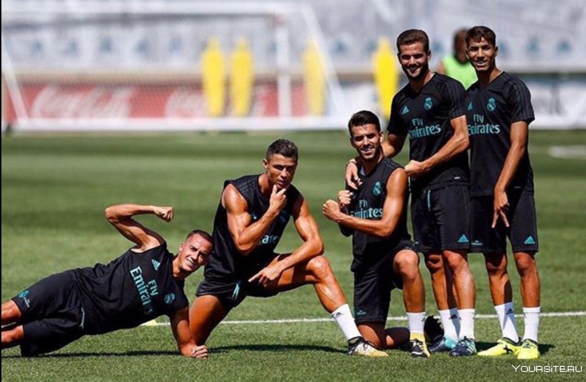 Реал Мадрид Роналду тренировка