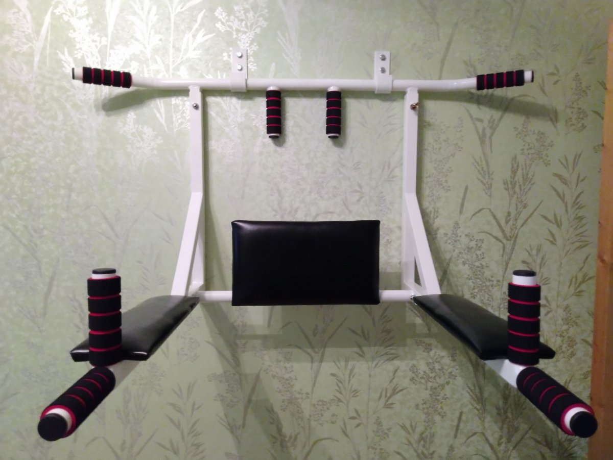 Турник-брусья настенный 3в1 Starfit Stanley
