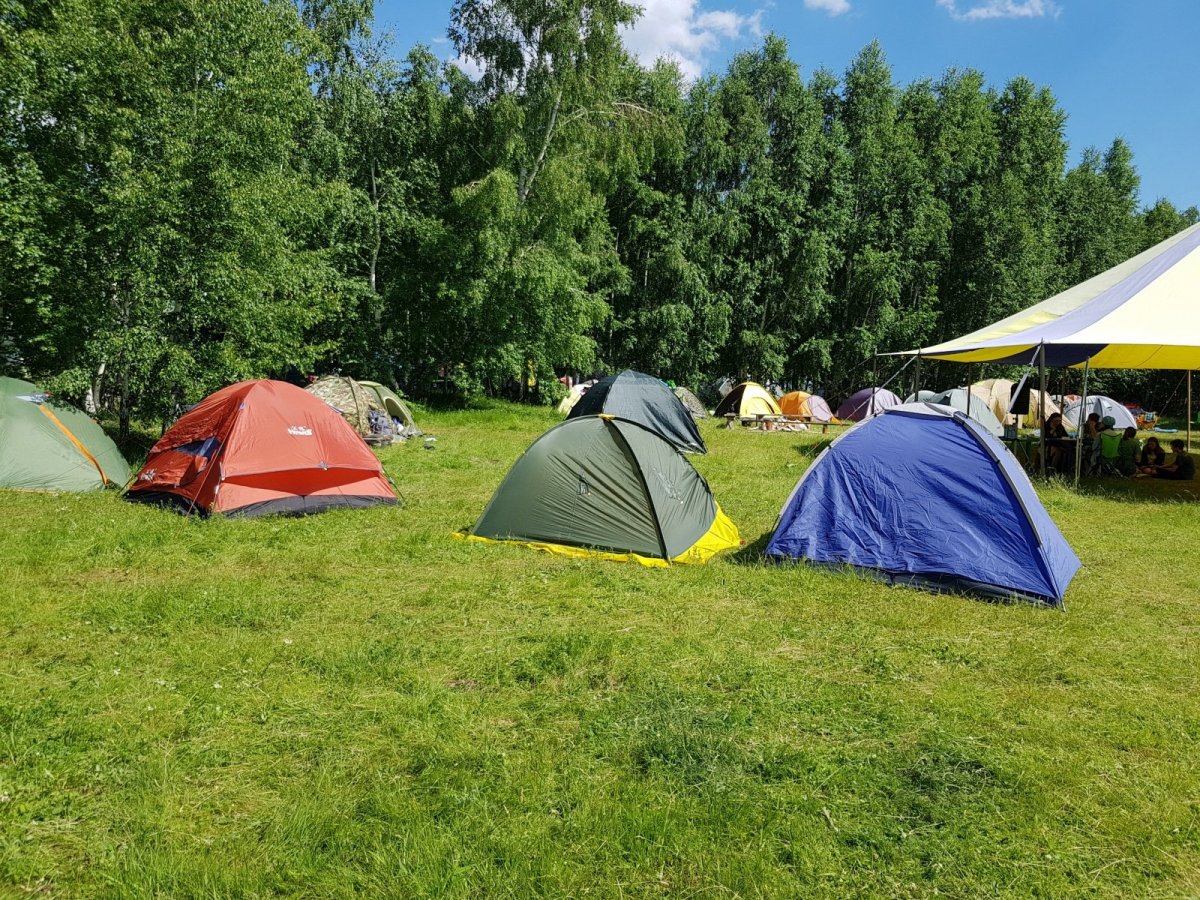 Увильды кемпинг с палатками