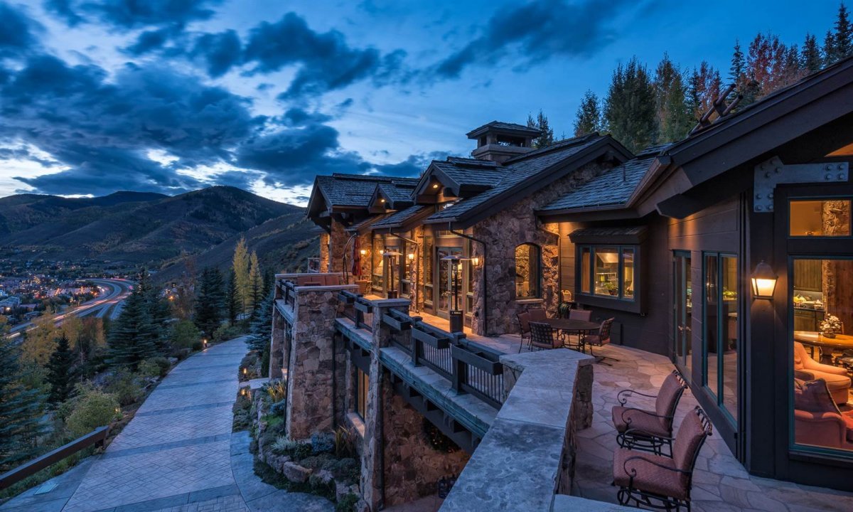 Дом в Колорадо в горах