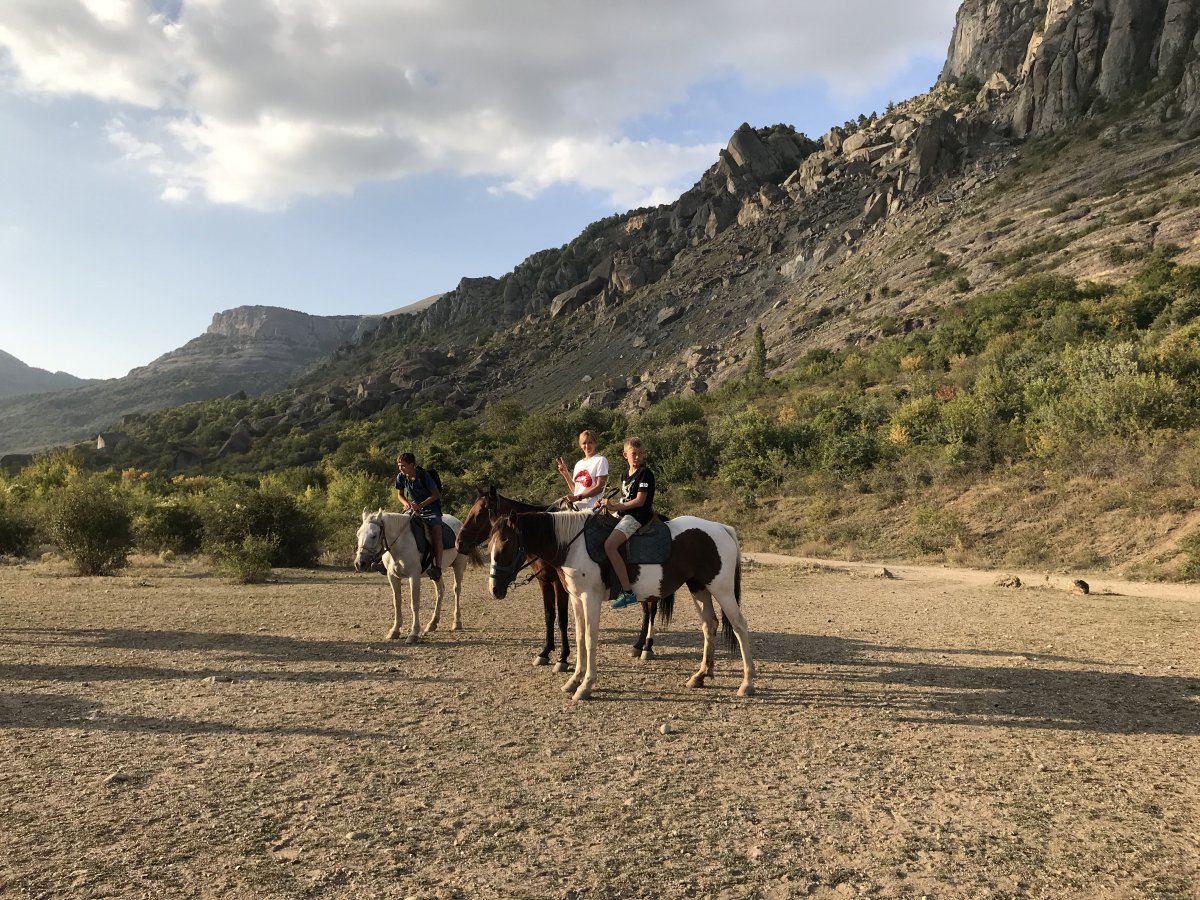 Конные прогулки Байдарская Долина