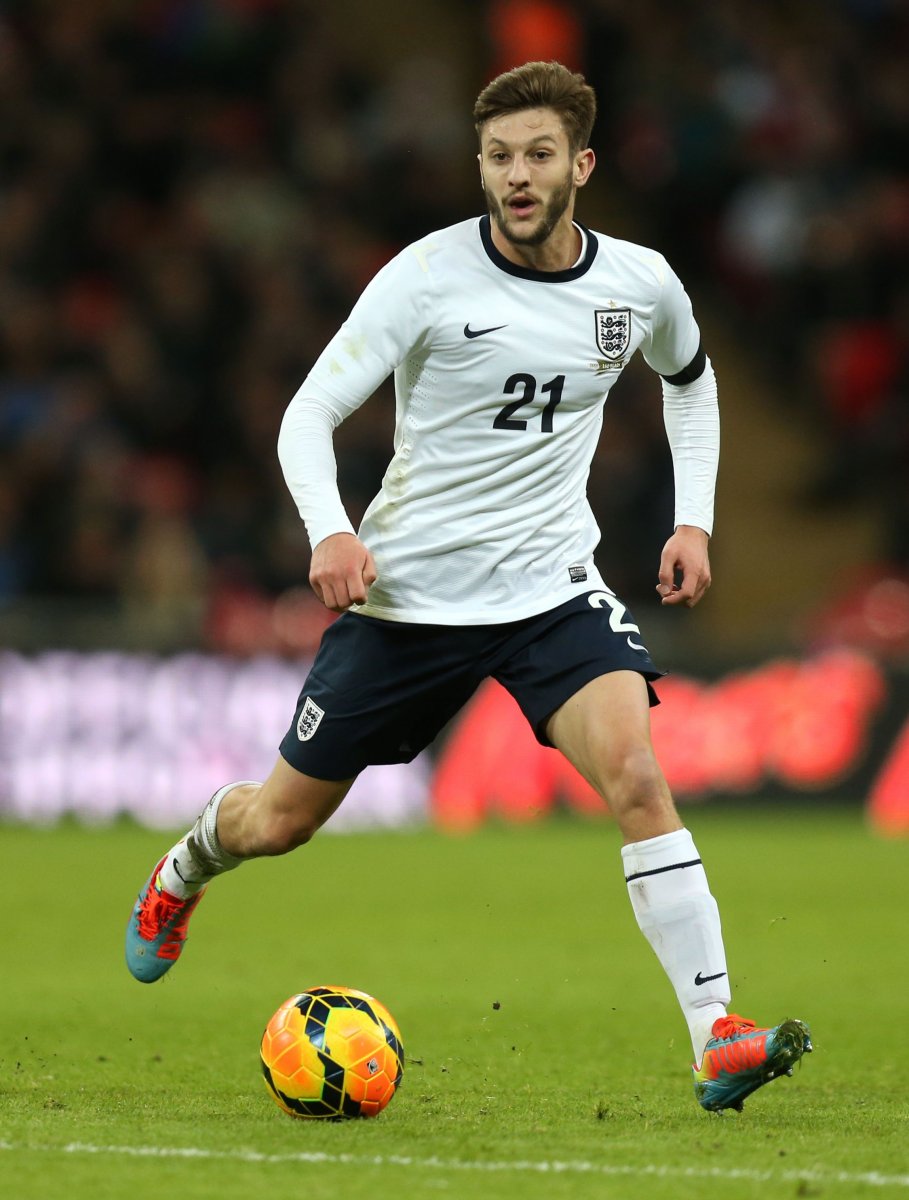 Adam Lallana World Cup 2014