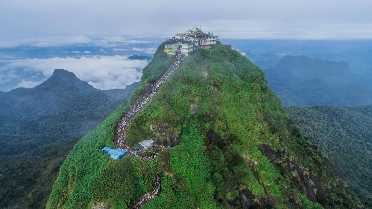 Гора Донегала на Шри Ланке