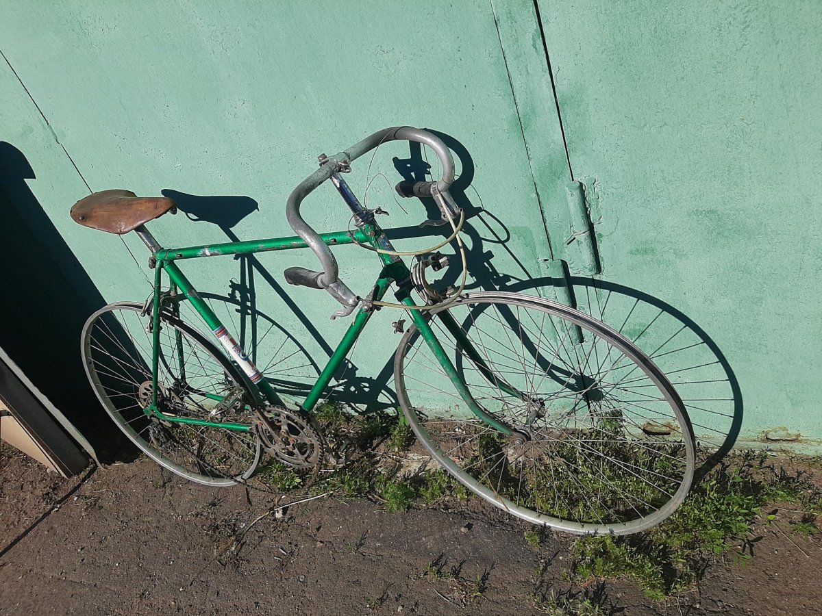 Советские трубки велосипеда
