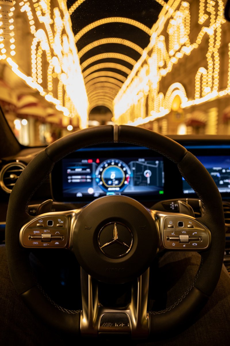 Мерседес CLS 450 черный салон