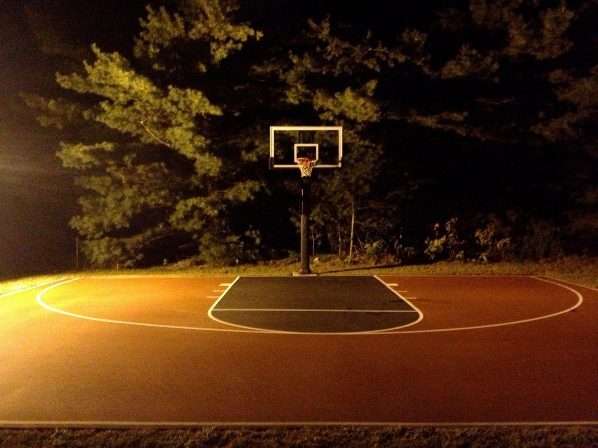 Баскетбольное поле вектор