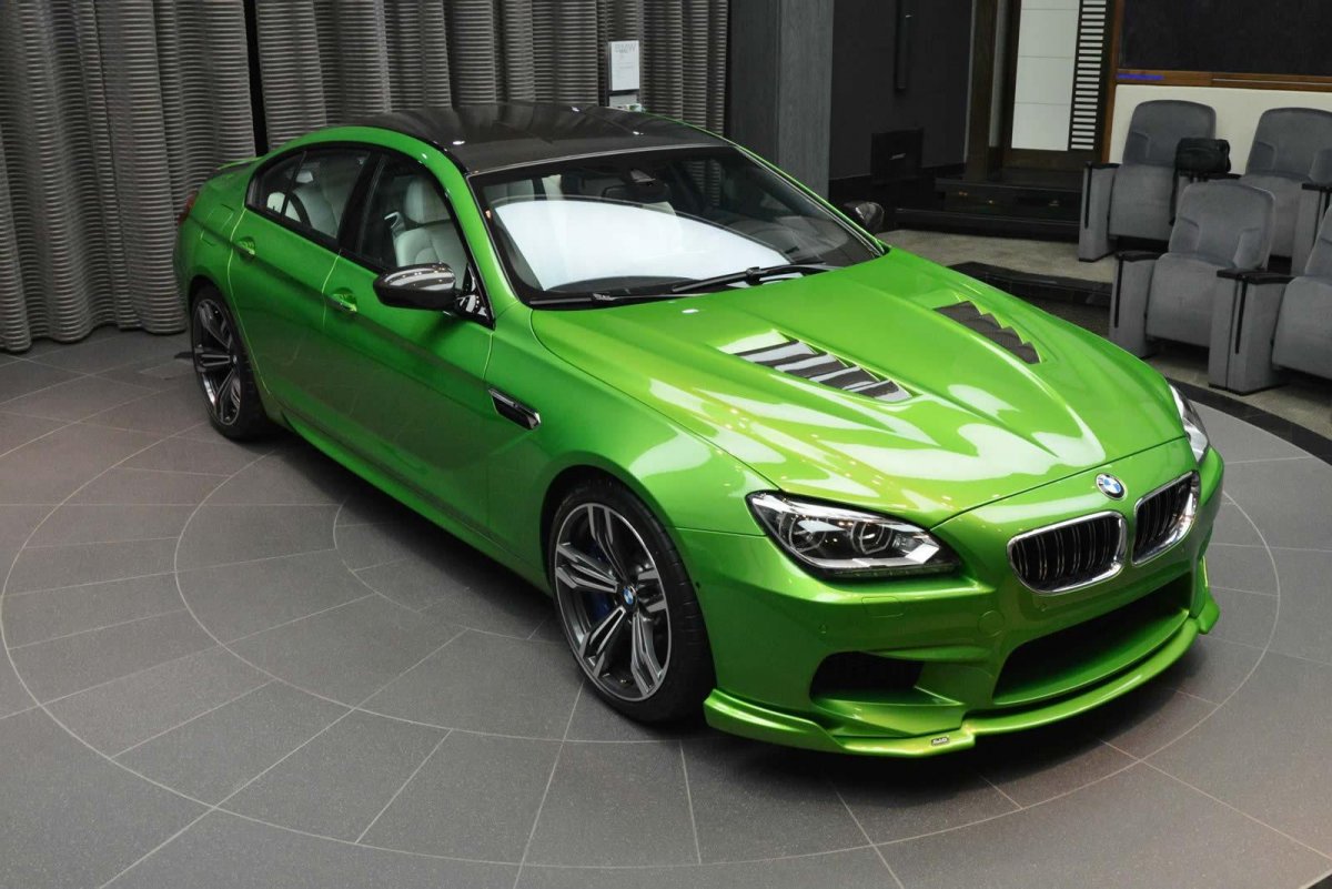 BMW m6 Coupe Green