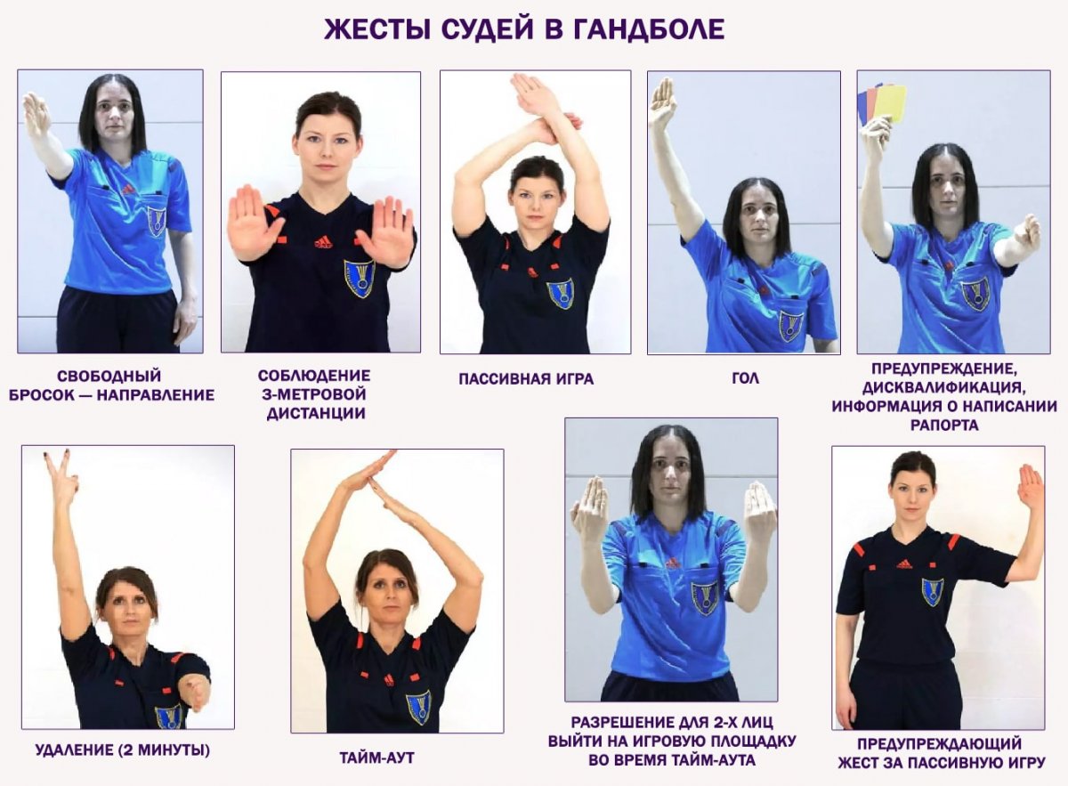 Жесты судей в баскетболе