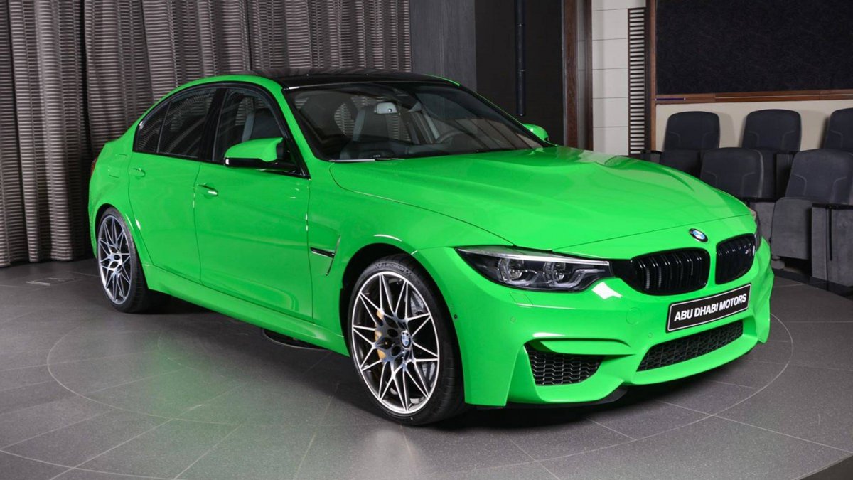 BMW m3 Green
