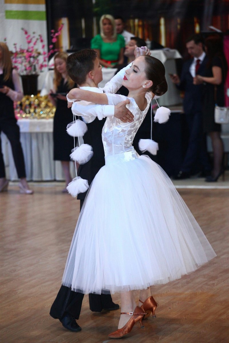 Платье для бальных танцев Самба