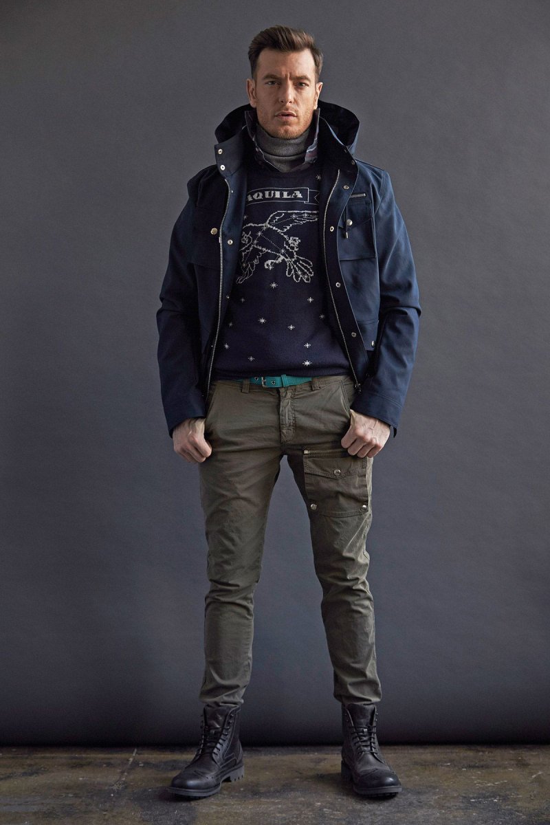 Мужик в куртке