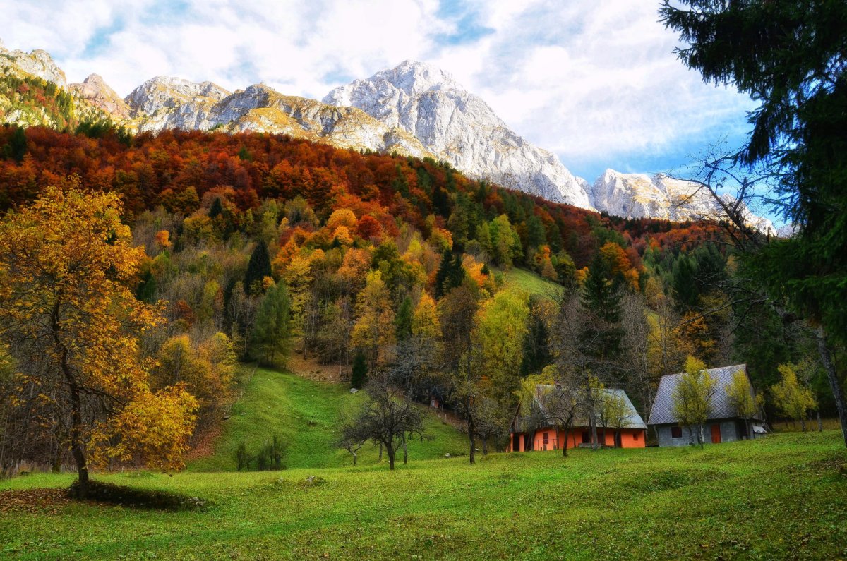 Триглав гора в Словении