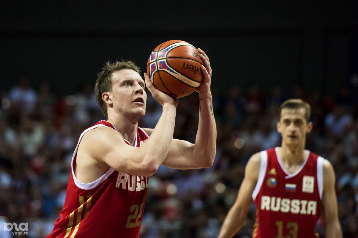 Баскетбол сборная Россия в игре