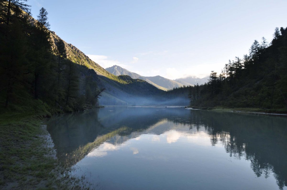 Утро в Горном Алтае фото