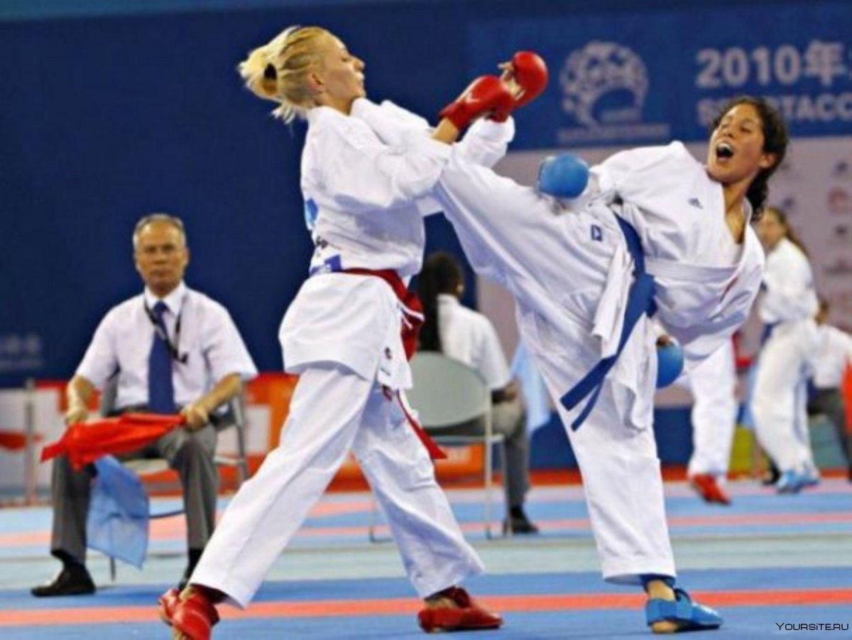 Кимоно для каратэ Kumite # 2601, с поясом