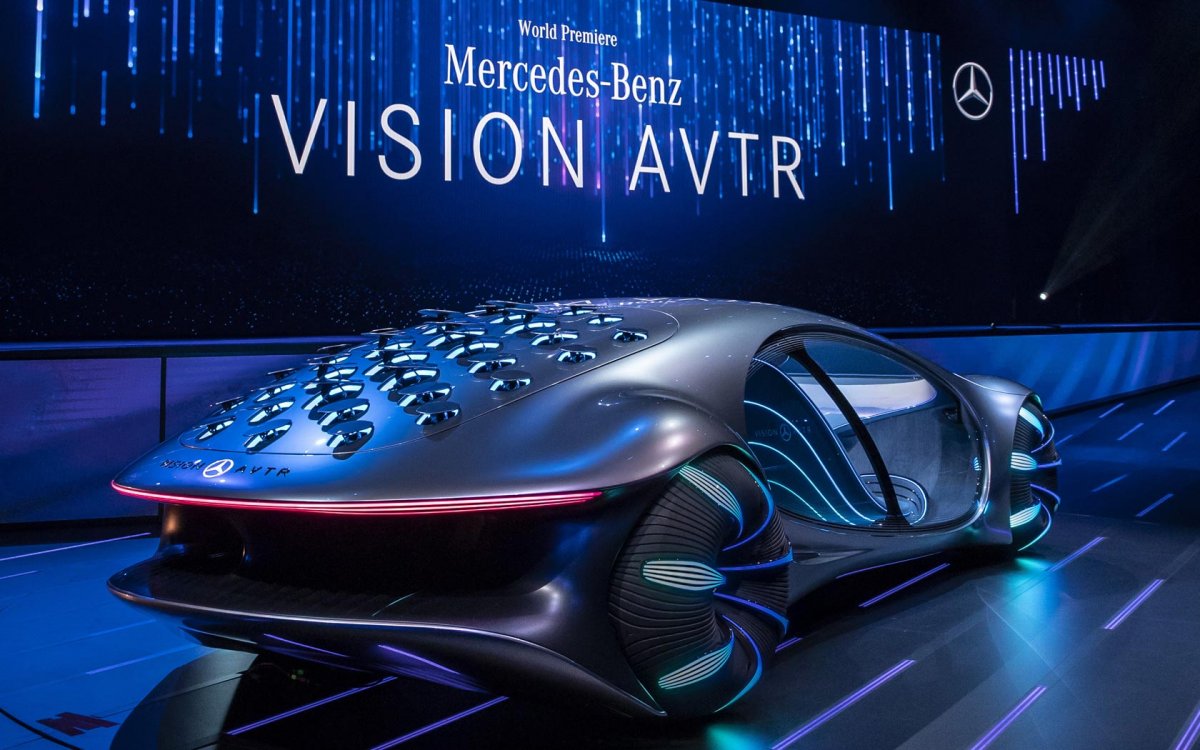 Mercedes Benz 2020 Vision салон