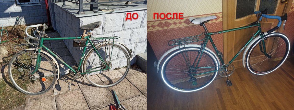 Советский велосипед Чайка