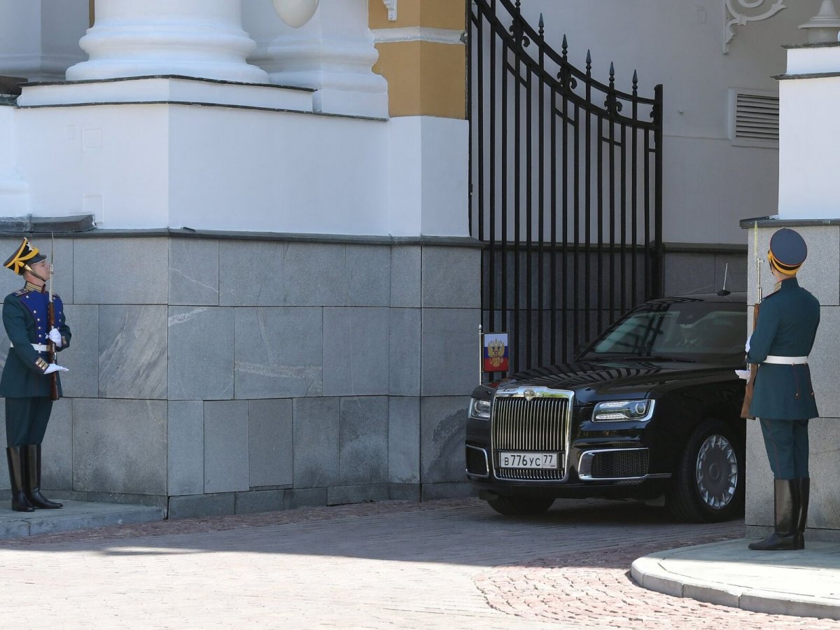 Лимузин президента Владимир Владимирович Путина