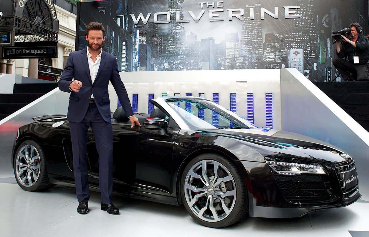 Машина Роберта Дауни Audi r8 Convertible