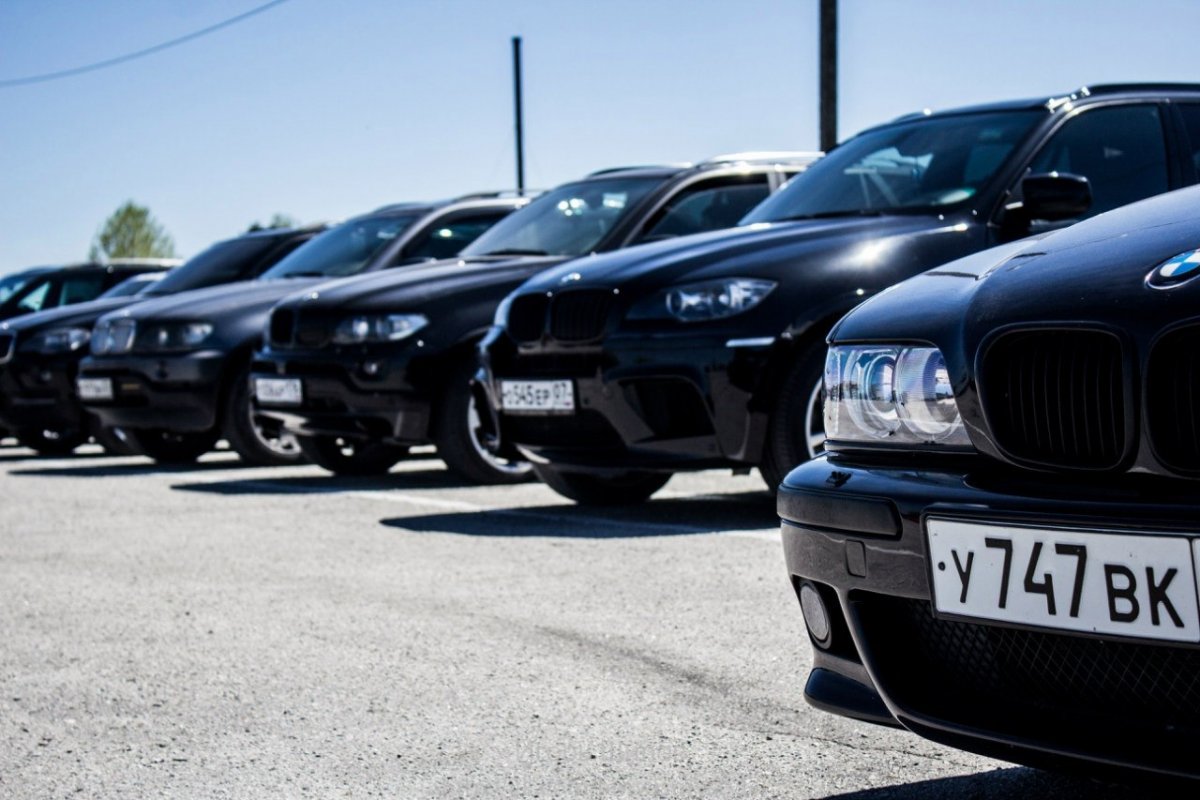 Сходка BMW e34 в Армении