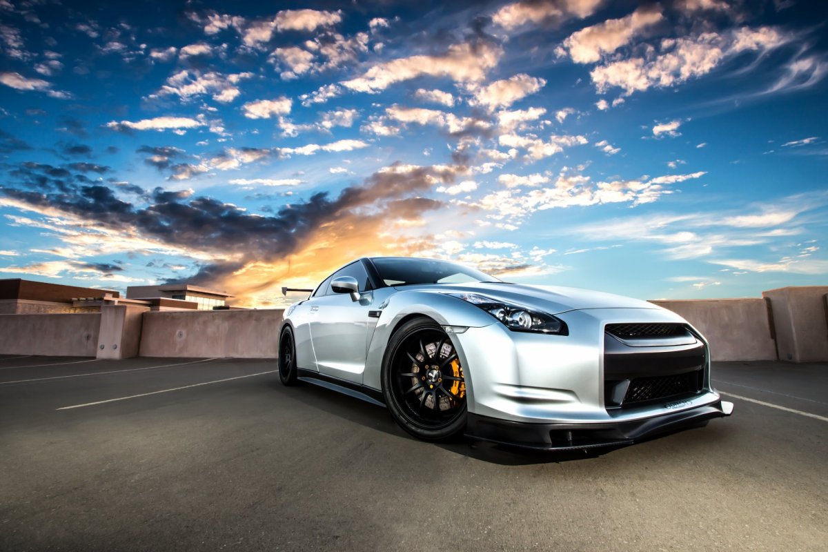 Nissan GTR r35 4к