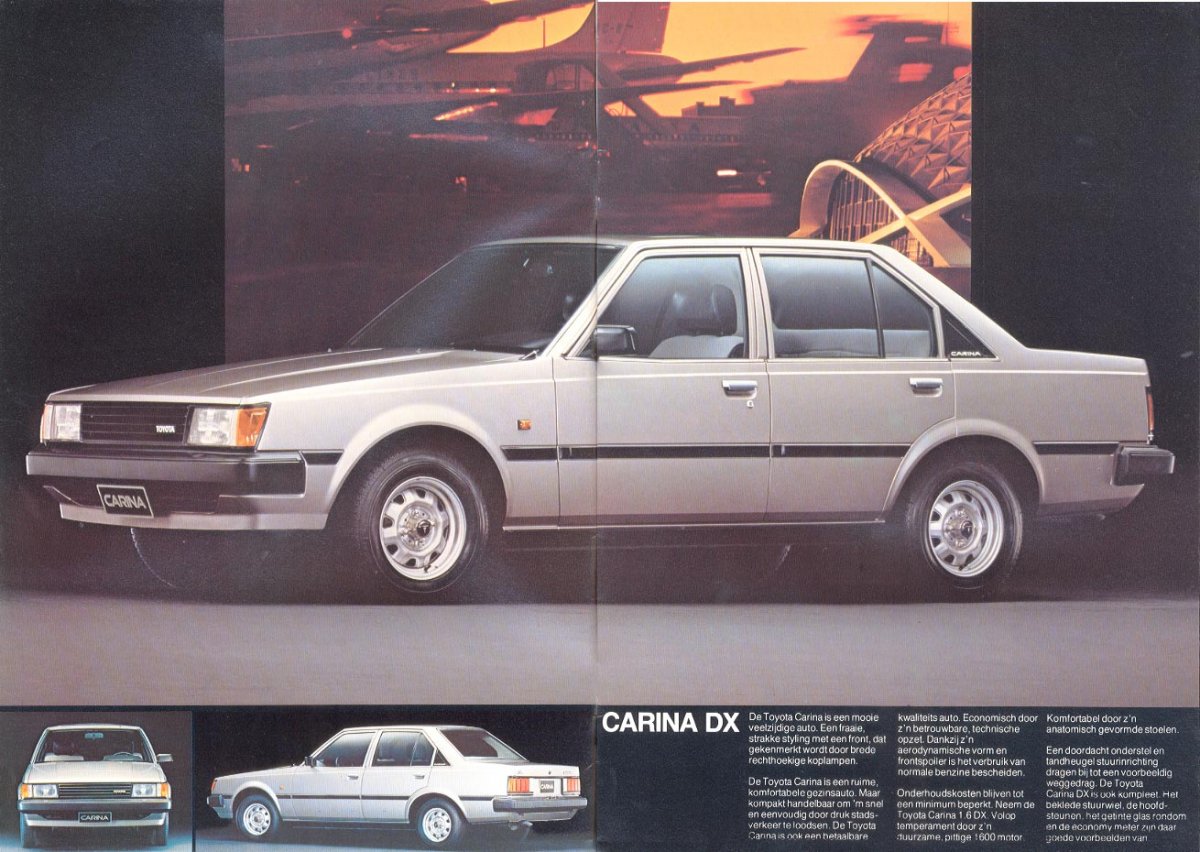 Toyota Carina 1982 задний привод