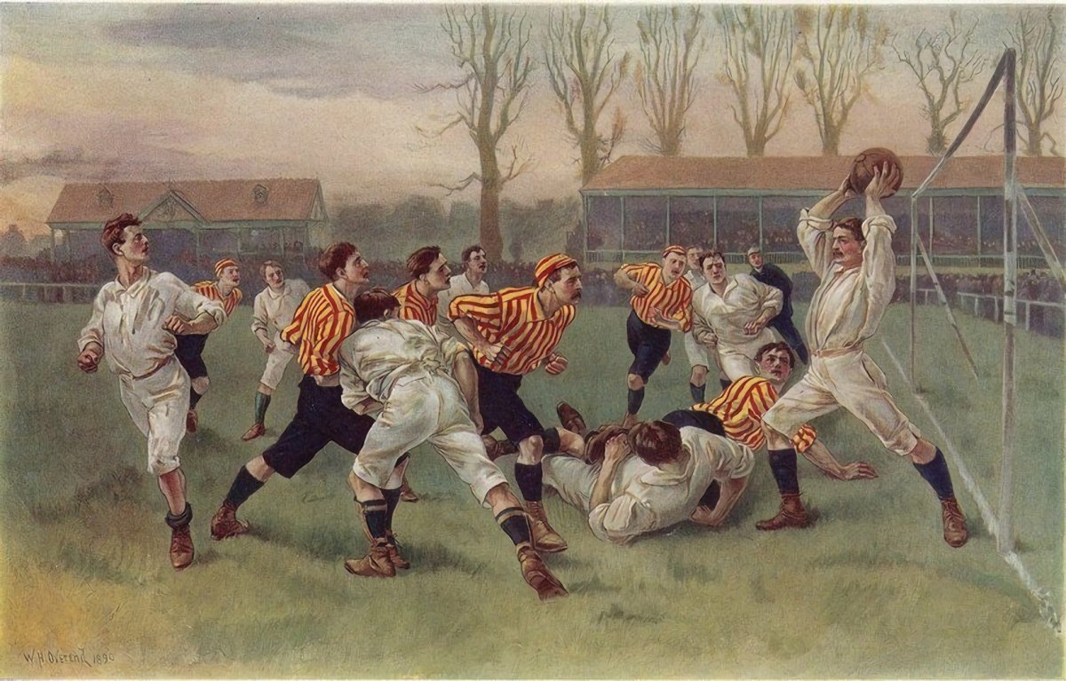 1863 Год в Англии футбол