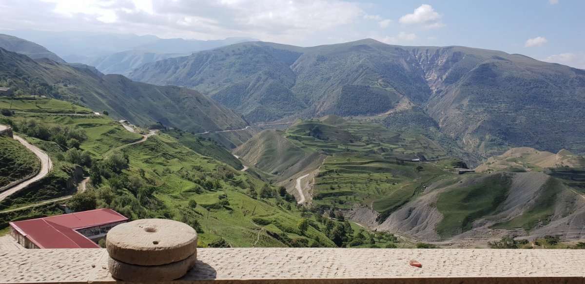 Рассвет в горах Дагестана