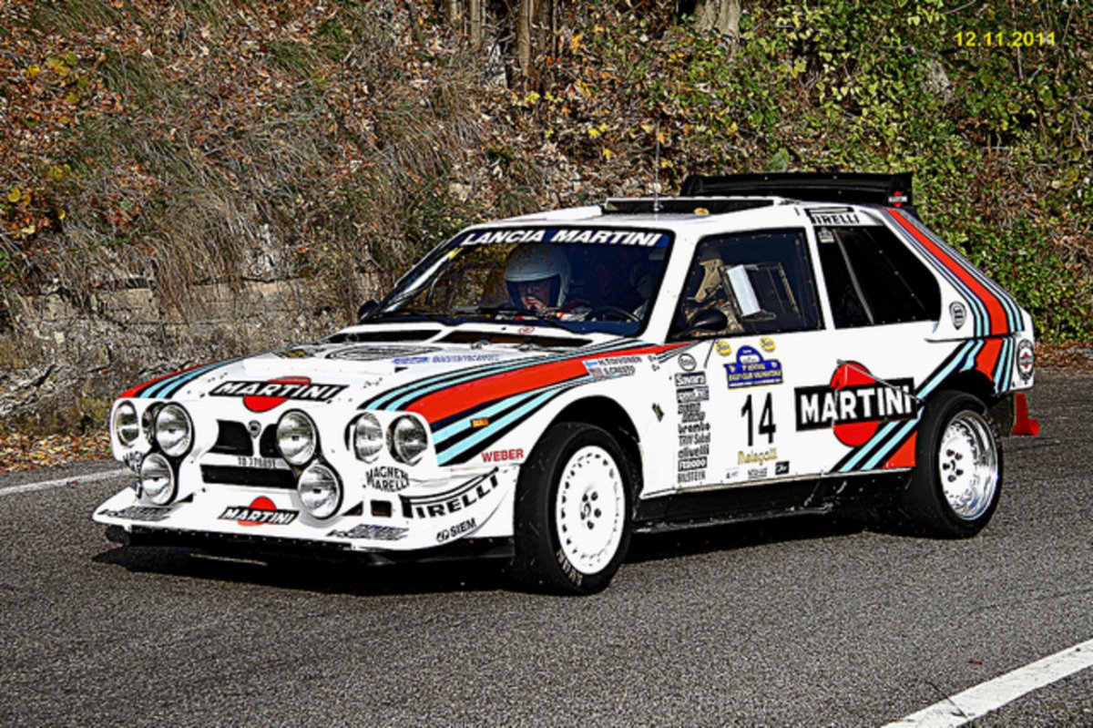 Lancia Delta integrale s4 Rally