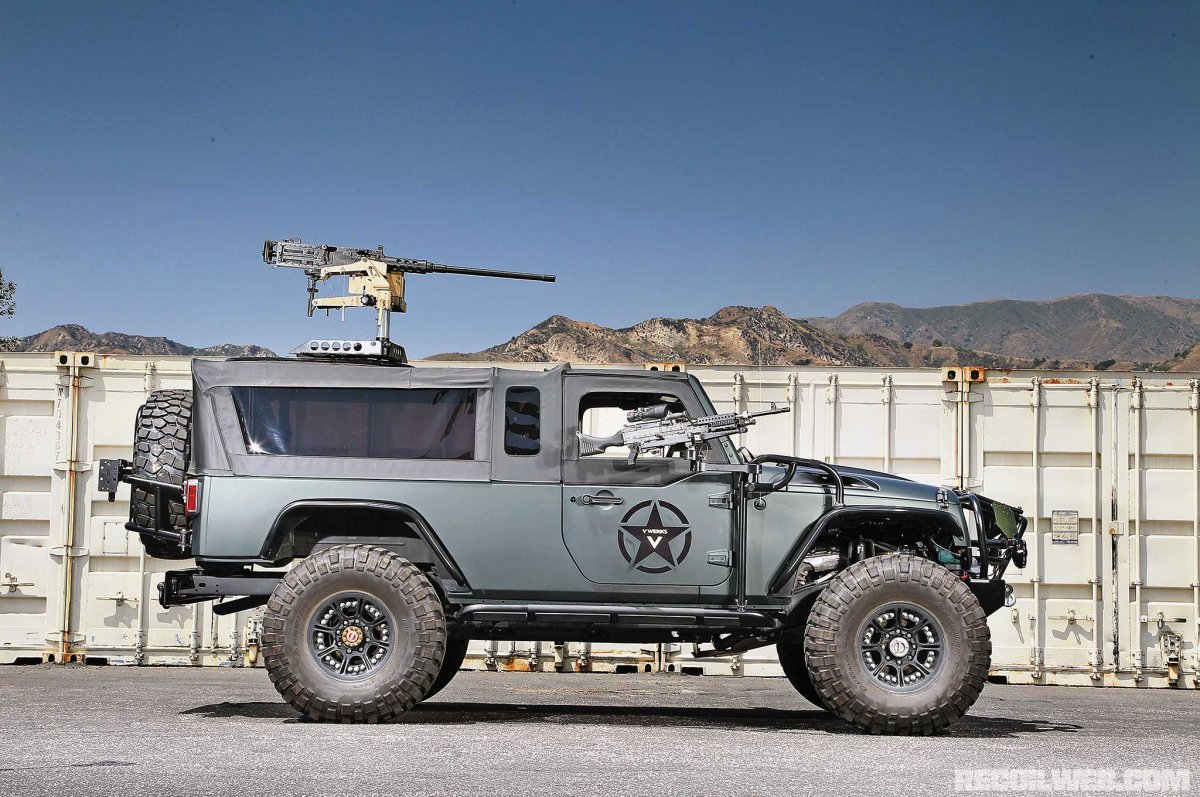 Jeep Wrangler военный