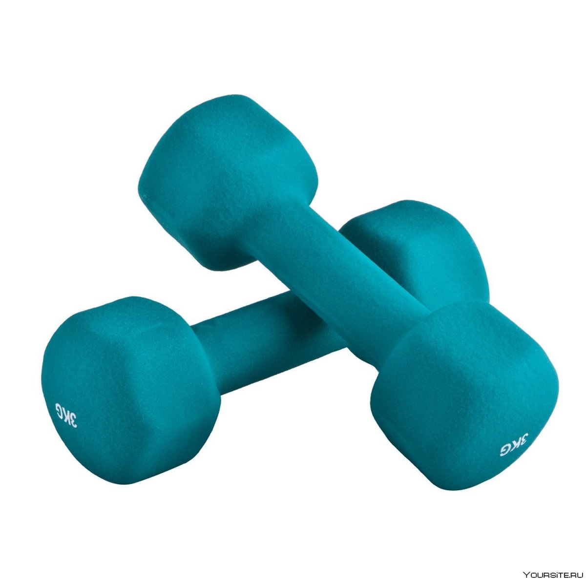 VALEO 7 kg Vinyl Gray dipping Dumbbell