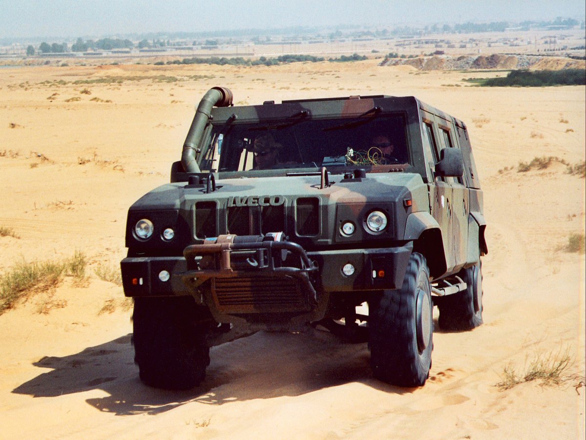 Iveco 4x4 бронированный