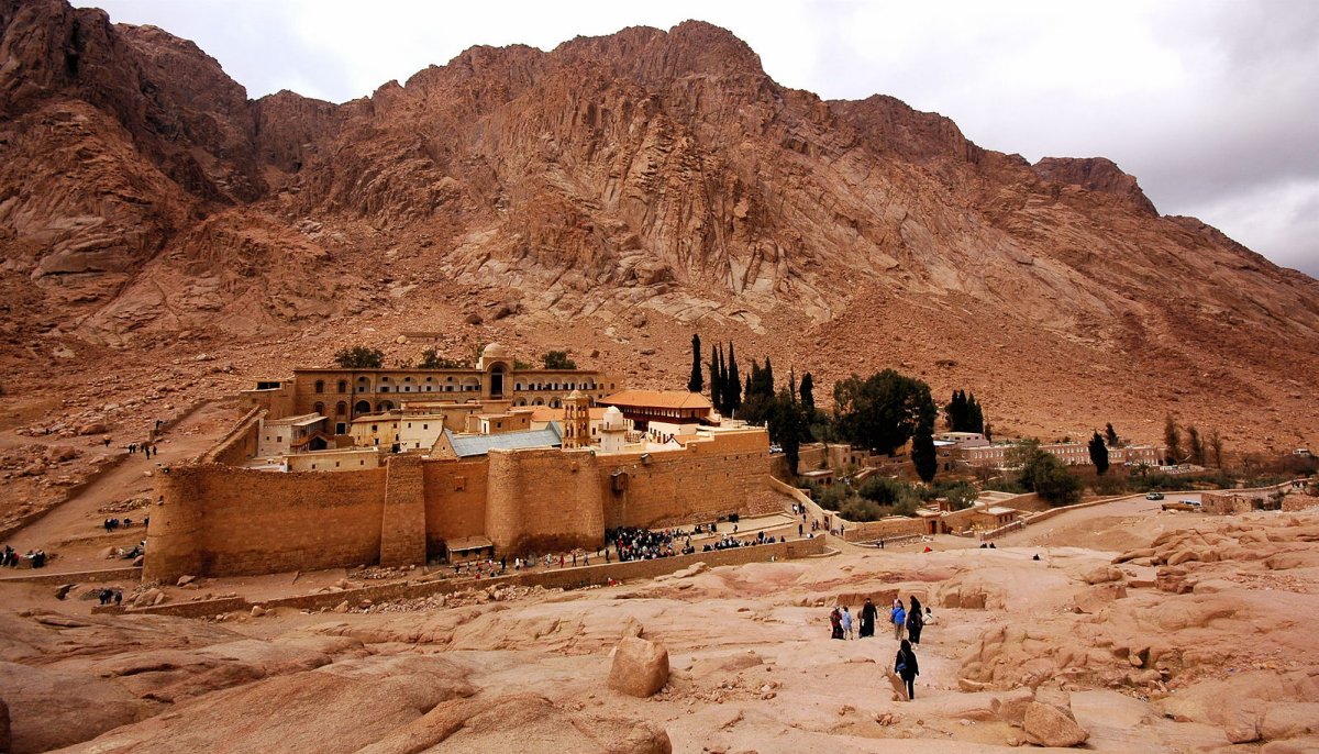 Гора Синай монастырь Святой Екатерины